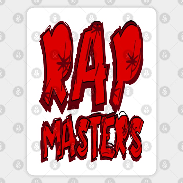 RAPMSTRSred Magnet by undergroundART